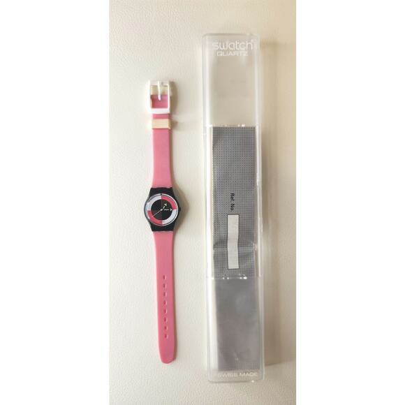 Swatch watch NEO QUAD LB109 1985 Standard Ladies with new strap box and battery - Picture 8 of 10